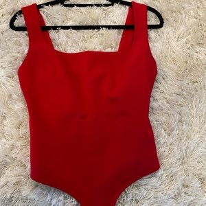 Red Bodysuit